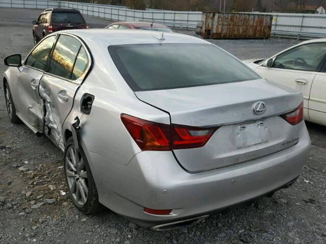 JTHCE1BL5D5012258 - 2013 LEXUS GS 350 SILVER photo 3