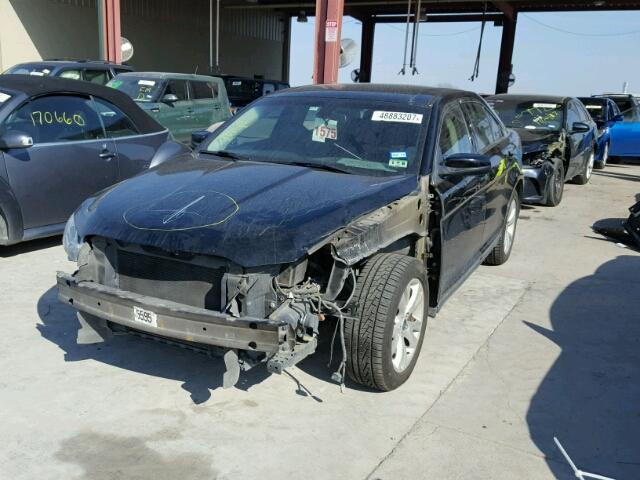 1FAHP2EWXCG116833 - 2012 FORD TAURUS SEL BLACK photo 2