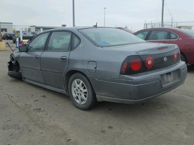 2G1WF52E459245341 - 2005 CHEVROLET IMPALA 灰色 照片 3