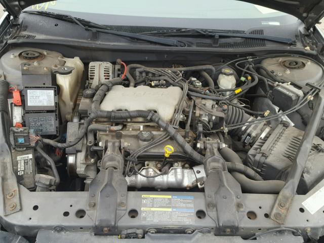 2G1WF52E459245341 - 2005 CHEVROLET IMPALA GRAY photo 7