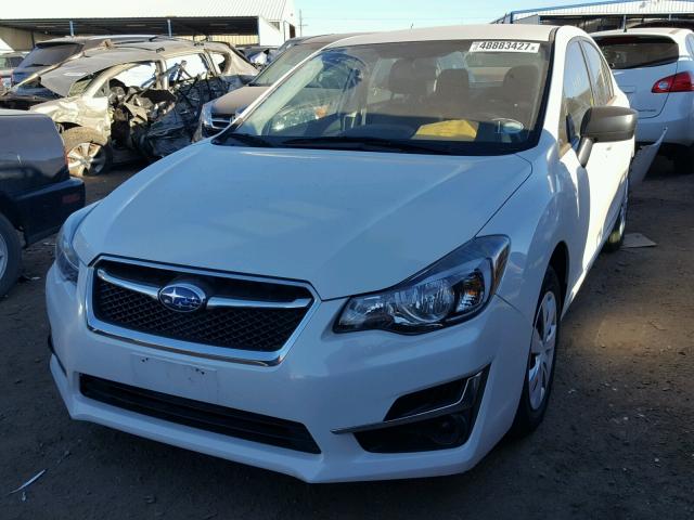 JF1GJAA62GG010766 - 2016 SUBARU IMPREZA WHITE photo 2