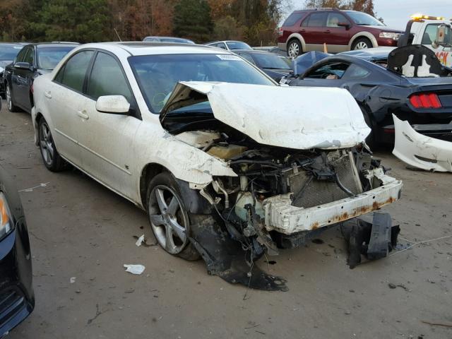 1YVHP80D245N48407 - 2004 MAZDA 6 S WHITE photo 1