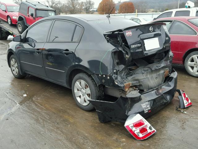 3N1AB61E47L724513 - 2007 NISSAN SENTRA 2.0 BLACK photo 3