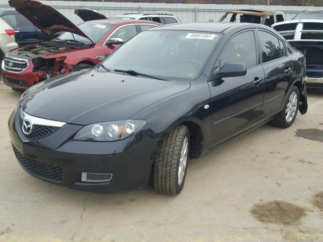 JM1BK32F171609558 - 2007 MAZDA 3 I BLACK photo 2