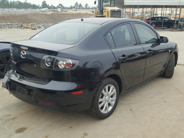 JM1BK32F171609558 - 2007 MAZDA 3 I BLACK photo 4