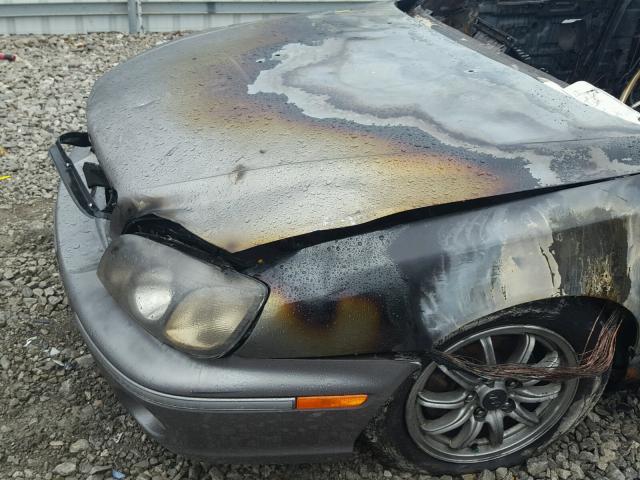 KMHFU45E93A247151 - 2003 HYUNDAI XG 350 BURN photo 10