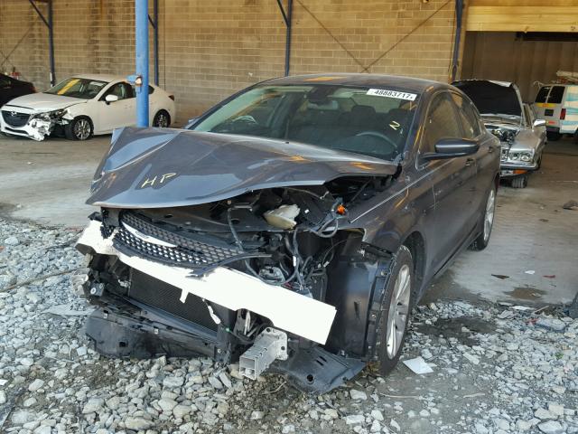 1C3CCCAB4GN136204 - 2016 CHRYSLER 200 LIMITE GRAY photo 2