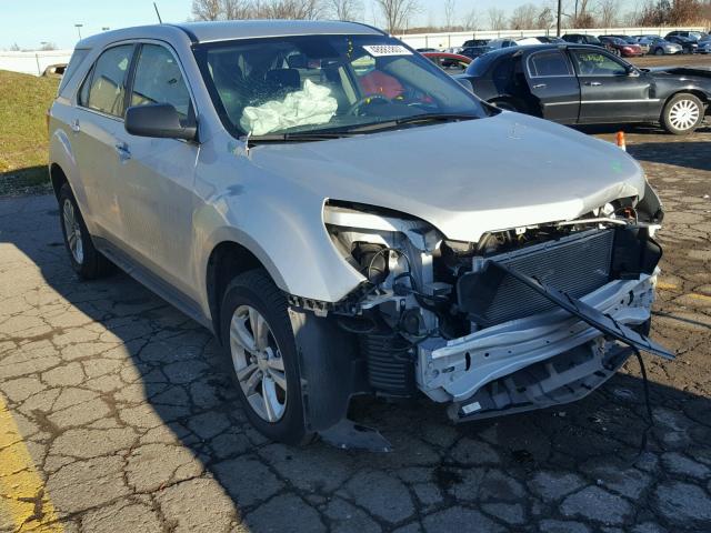 2GNALBEK4H1562489 - 2017 CHEVROLET EQUINOX LS SILVER photo 1