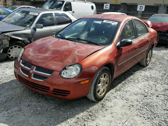 1B3ES56CX3D253257 - 2003 DODGE NEON SXT RED photo 2