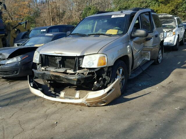 1GKET16S346145990 - 2004 GMC ENVOY XL GOLD photo 2