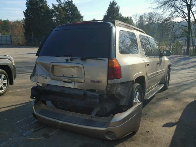 1GKET16S346145990 - 2004 GMC ENVOY XL GOLD photo 4