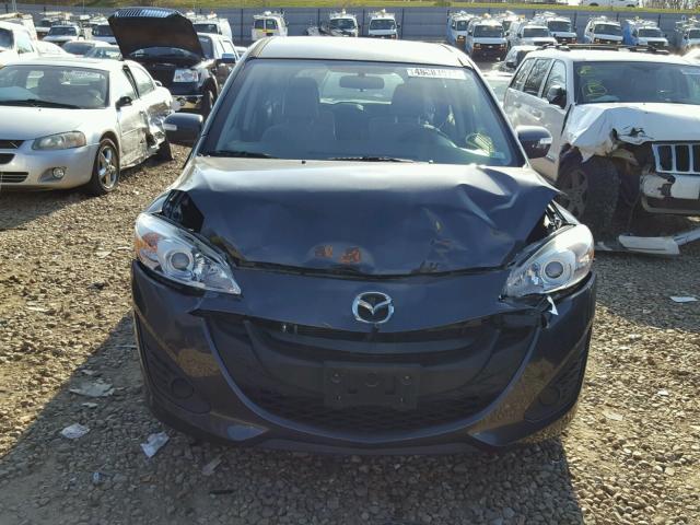 JM1CW2BL9D0157580 - 2013 MAZDA 5 GRAY photo 9