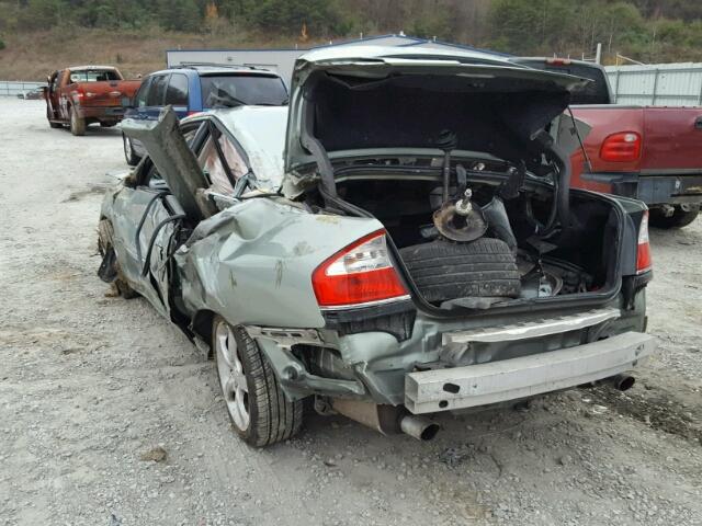 4S3BL616597213102 - 2009 SUBARU LEGACY 2.5 GREEN photo 3