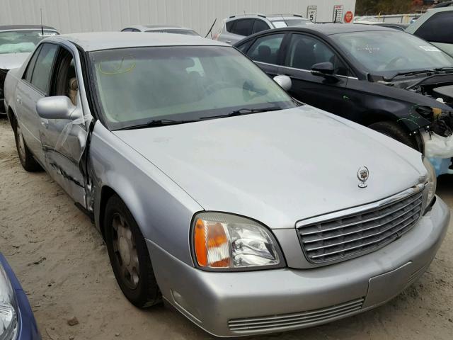 1G6KD54Y71U218590 - 2001 CADILLAC DEVILLE SILVER photo 1