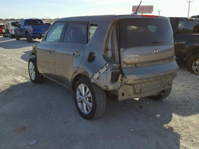 KNDJP3A56G7331369 - 2016 KIA SOUL + GRAY photo 3