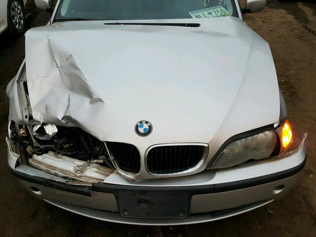 WBAEV33424KR27404 - 2004 BMW 325 I SILVER photo 7