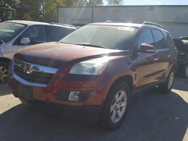 5GZER23728J168193 - 2008 SATURN OUTLOOK XR RED photo 2