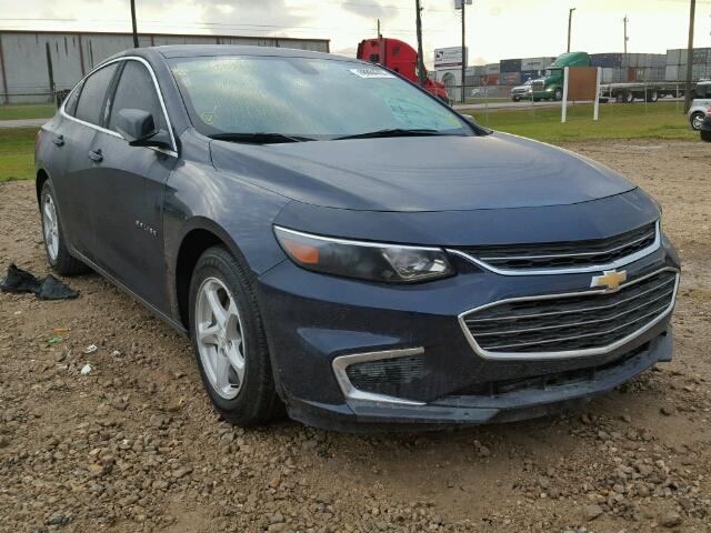 1G1ZB5ST0HF143070 - 2017 CHEVROLET MALIBU LS BLUE photo 1