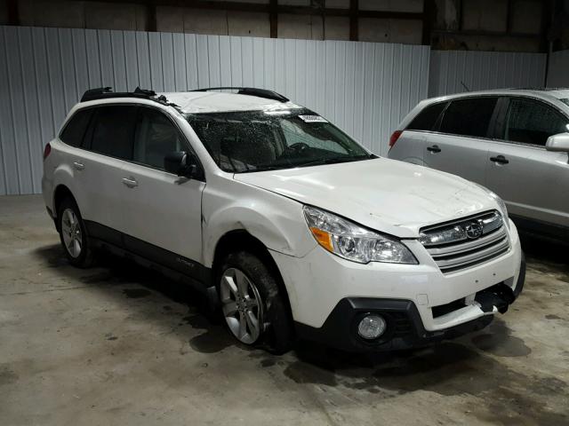 4S4BRCAC5E3252563 - 2014 SUBARU OUTBACK 2. WHITE photo 1