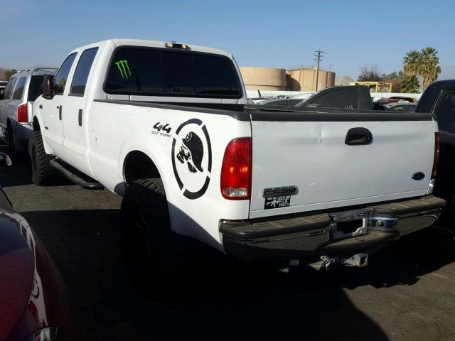 1FTSW21P46ED94905 - 2006 FORD F250 SUPER WHITE photo 3