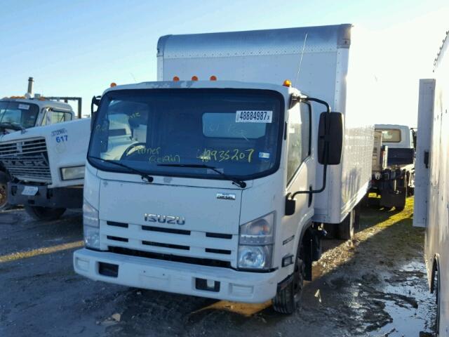 JALC4W161B7003277 - 2011 ISUZU NPR WHITE photo 2