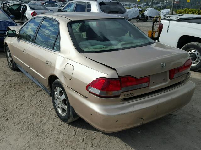 1HGCG56592A006970 - 2002 HONDA ACCORD LX GOLD photo 3