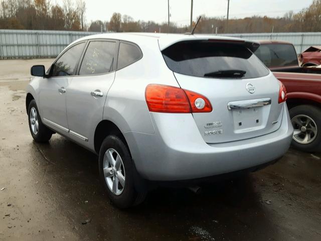 JN8AS5MT4CW609730 - 2012 NISSAN ROGUE S SILVER photo 3