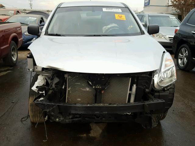 JN8AS5MT4CW609730 - 2012 NISSAN ROGUE S SILVER photo 9