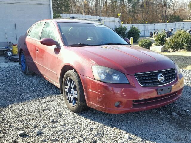 1N4AL11D16N459395 - 2006 NISSAN ALTIMA S BURGUNDY photo 1