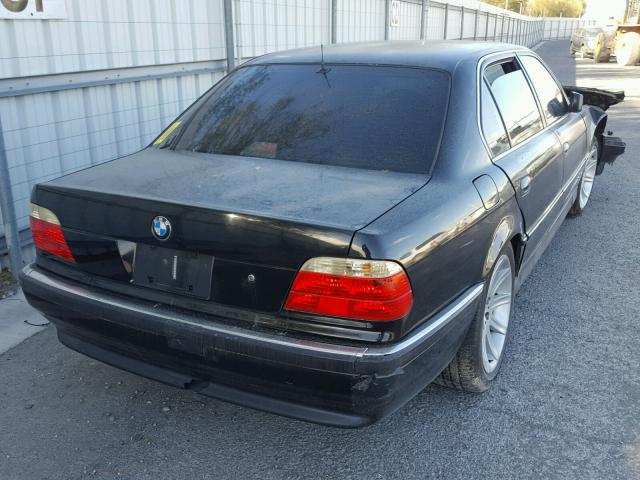 WBAGJ8322WDM15780 - 1998 BMW 740 IL BLACK photo 4