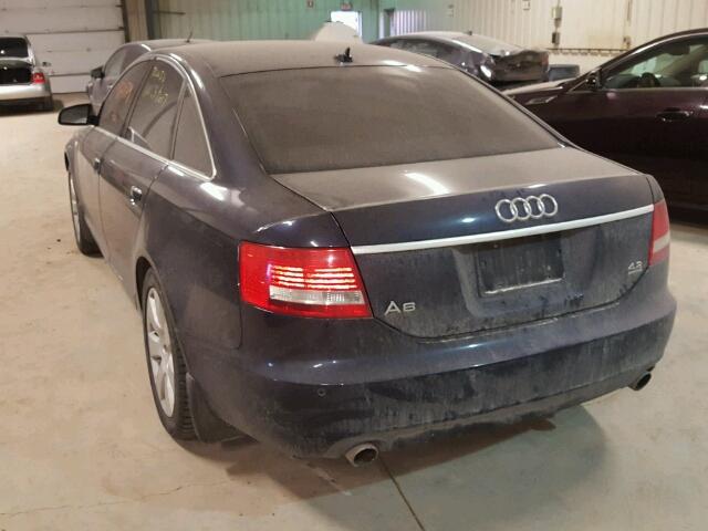 WAUDV74F87N043022 - 2007 AUDI A6 4.2 QUA SILVER photo 3