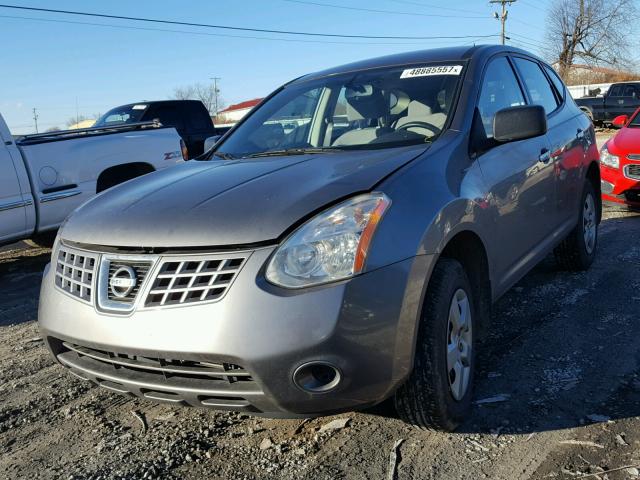 JN8AS5MV5AW101054 - 2010 NISSAN ROGUE S GRAY photo 2