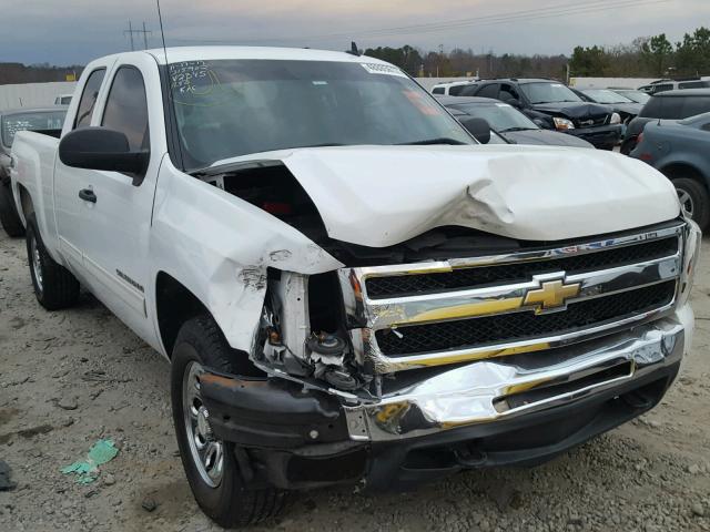 1GCSCSE07AZ182345 - 2010 CHEVROLET SILVERADO WHITE photo 1