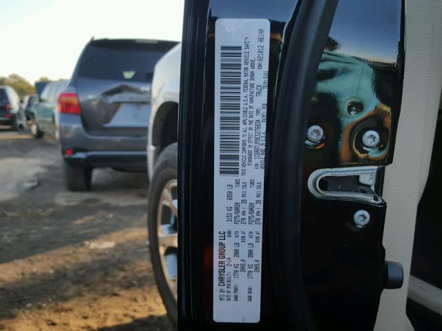 1C6RR7JM9ES276834 - 2014 RAM 1500 LARAM BLACK photo 10