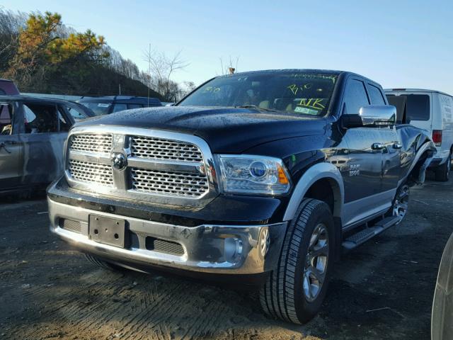 1C6RR7JM9ES276834 - 2014 RAM 1500 LARAM BLACK photo 2