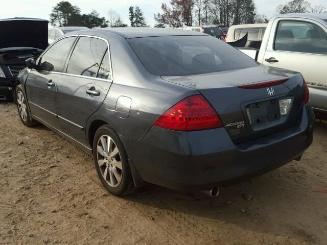 1HGCM66487A049466 - 2007 HONDA ACCORD SE CHARCOAL photo 3