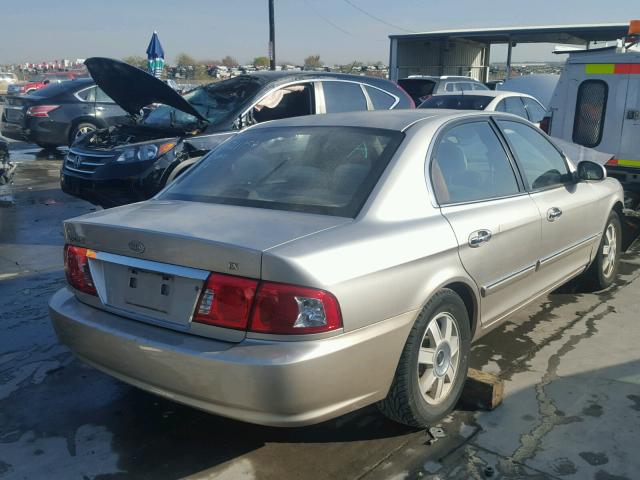 KNAGD126665451176 - 2006 KIA OPTIMA LX TAN photo 4