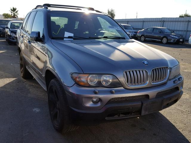 5UXFB53575LV20354 - 2005 BMW X5 4.4I BROWN photo 1