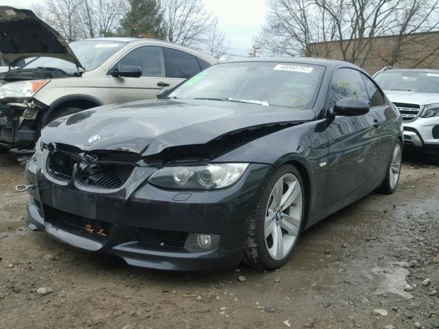 WBAWC73589E067749 - 2009 BMW 335 XI BLACK photo 2