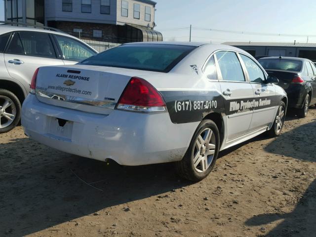 2G1WG5EKXB1181525 - 2011 CHEVROLET IMPALA LT WHITE photo 4