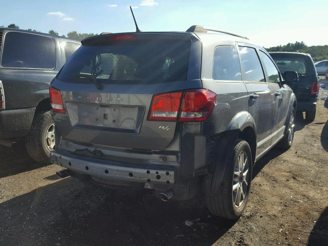 3C4PDDEGXDT712461 - 2013 DODGE JOURNEY R/ SILVER photo 4