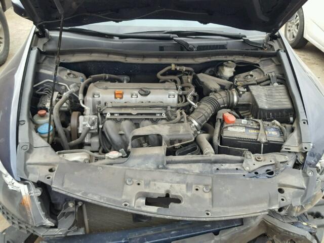 1HGCP26339A087407 - 2009 HONDA ACCORD LX BLUE photo 7