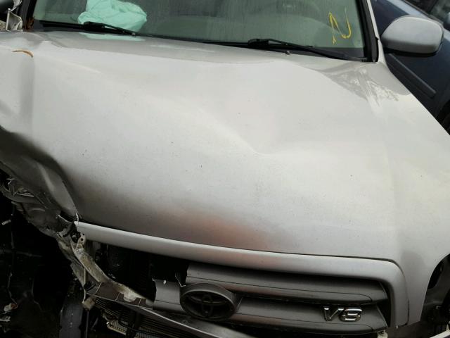 5TDZT34AX3S152677 - 2003 TOYOTA SEQUOIA SR SILVER photo 7