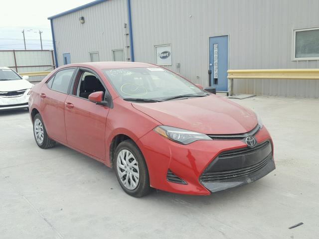 5YFBURHE7HP713657 - 2017 TOYOTA COROLLA L RED photo 1