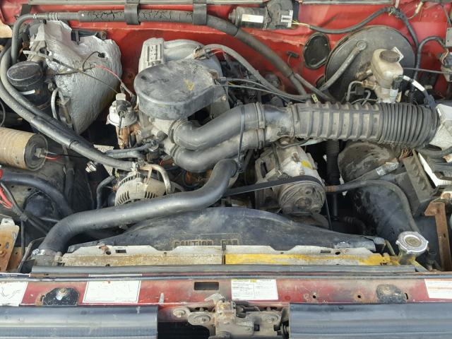 1FTEF15N9SLB32304 - 1995 FORD F150 RED photo 7