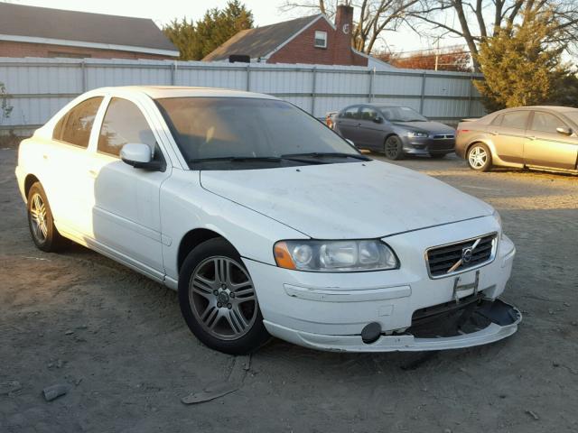 YV1RS592182682514 - 2008 VOLVO S60 2.5T WHITE photo 1