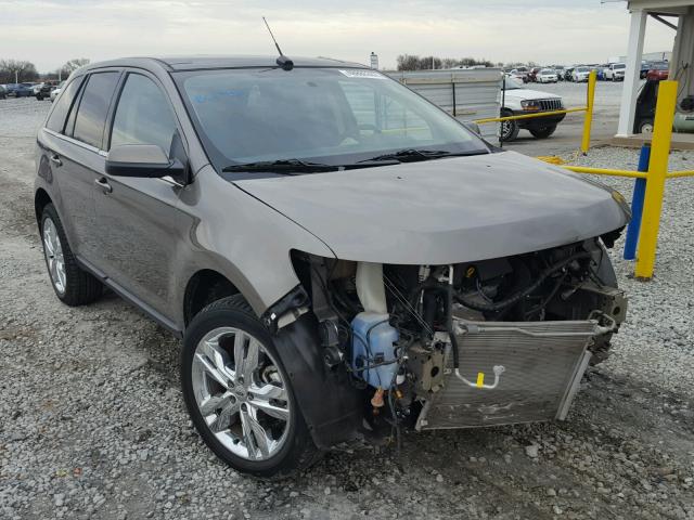 2FMDK4KC4DBB50364 - 2013 FORD EDGE LIMIT SILVER photo 1