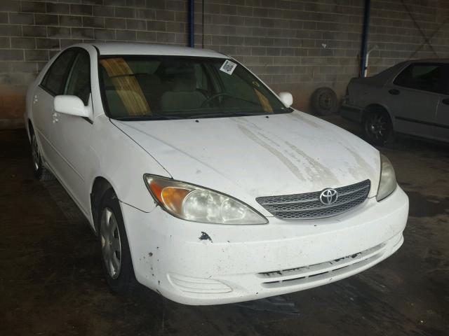 4T1BE32K62U102694 - 2002 TOYOTA CAMRY LE WHITE photo 1