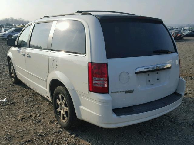 2A8HR54P68R651494 - 2008 CHRYSLER TOWN & COU WHITE photo 3