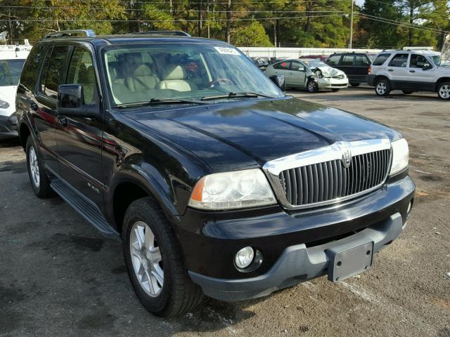 5LMEU68H24ZJ08721 - 2004 LINCOLN AVIATOR BLACK photo 1